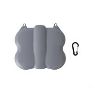 Funda rígida impermeable para DJI Neo2, estuche de almacenamiento de batería, a prueba de golpes y polvo PC Hard Shell protector, 18x16.5x6cm Negro (gris)