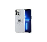 Funda rígida Karl Lagerfeld MagSafe blanca para iPhone 13 Pro Max