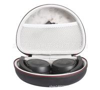 Funda rígida para auriculares Sony MDRZX110AP, 310AP / ZX110NC / ZX110 / JBL T450BT, T500BT, JR300BT, JR310BT, soporte para auriculares inalámbricos Bluetooth plegables (forro gris)