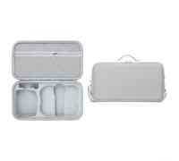 Funda rígida para cámara DJI Avata 360, caja de almacenamiento impermeable, material EVA PU, a prueba de polvo, organizador de equipo de aventura al aire libre, gris (gris)