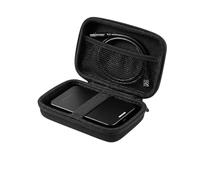Funda rígida para disco duro externo SSD HDD 2,5" 2,5" Dimensiones exteriores 180 x 100 x 60 mm Dimensiones internas 175 x 95 x 58 mm Protección contra golpes Negro (L)
