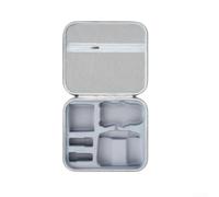 Funda rígida para DJI Lito 1, bolsa protectora de almacenamiento con compartimentos organizados, carcasa de poliuretano repelente al agua para viajes y uso al aire libre, gris