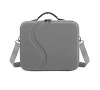 Funda rígida para DJI Neo, bolsa de transporte impermeable con correa para el hombro para controlador RC para cargador de batería Fly More para combo de accesorios, almacenamiento gris, 31 x 27 x 8 cm