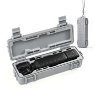 Funda rígida para DJI Osmo Pocket 4, funda protectora rígida impermeable para Osmo Pocket 4 Creator Combo caja de almacenamiento de accesorios con mosquetón y cordón, Gris (funda para cámara), causal