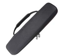 Funda rígida para flauta dulce soprano, caja impermeable para flauta de madera, funda rígida para flauta, funda de instrumentos musicales con cremallera, funda de EVA para grabadora soprano