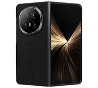 Funda rígida para Honor Magic V5 con efecto cuero granulado y bordes reforzados