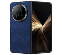 Funda rígida para Honor Magic V5 con efecto cuero granulado y bordes reforzados