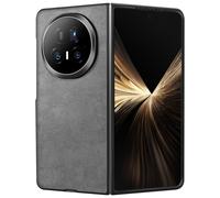 Funda rígida para Honor Magic V5 con efecto cuero granulado y bordes reforzados