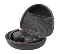 Funda rígida para JBL T450BT/500BT, bolsa de viaje portátil, bolsa ligera, para auriculares Bluetooth plegables, auriculares inalámbricos en la oreja (negro)