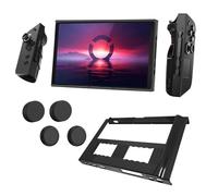 Funda rígida para Lenovo Legion Go Monitor con 2 pares de tapas de agarre para Legion Go Accesorios (Negro)