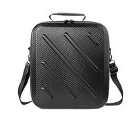 Funda rígida para Starlink Mini bolsa de almacenamiento, impermeable, a prueba de golpes, funda de transporte protectora con asa y correa para el hombro, Black, Portátil
