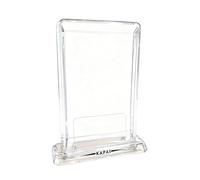 Funda rígida para tarjetas - Caja de tarjetas | PP soporte - Transparente duradero a prueba de polvo para proteger y exhibir sus tarjetas de colección de deportes o juegos, ideal para coleccionistas