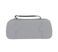 Funda rígida, poliuretano resistente al agua, cremalleras dobles, bolsa de almacenamiento portátil con soporte para ROG Ally X 2024 RC72LA, Rog Ally 2023 RC71L (gris)