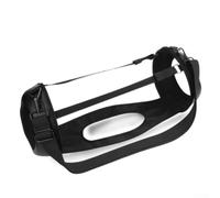 Funda rígida protectora para altavoz inalámbrico JBL Boombox 3, organizador de viaje con correa para el hombro, almacenamiento resistente a los arañazos, 48 x 20 cm (negro (empaquetado)