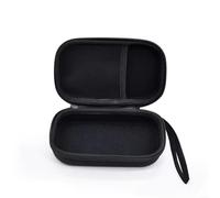 Funda rígida protectora para JBL GO 5 - Caja de almacenamiento de EVA con cremallera - Bolsa de transporte compacta para viajes al aire libre - Se adapta a altavoces inalámbricos - Negro 14,5 x 9,5 x