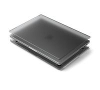 SATECHI Eco Hardshell - Carcasa Compatible con MacBook Pro De 16 Pulgadas 2021 A2485 - Ligera y Delgada - Diseño Compatible con Adaptadores y Hub De MacBook - (Oscura)