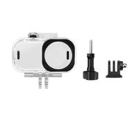 Funda rígida transparente para cámara de acción compacta, funda protectora de buceo que permite bucear profundamente en el mar, amplia carcasa compatible con cámara de snowboard