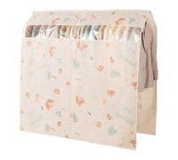 Funda Ropa Armario con Ventana Transparente, Burro Ropa Funda con Apertura Central, para Armario y Percha(80 * 150CM/31.5 * 59IN)