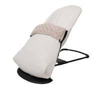 Funda + Saco para Hamaca BabyBjörn Balance Soft (SUSTITUYE tapicería Original), Hipoalergénica, Hipersuave, Transpirable. (Algodón Orgánico) (Estrella Beige)