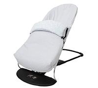 Funda + Saco para Hamaca BabyBjörn Balance Soft (SUSTITUYE tapicería Original), Hipoalergénica, Hipersuave, Transpirable. (Algodón Orgánico Celeste)