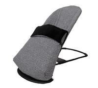 Funda + Saco para Hamaca BabyBjörn Balance Soft (SUSTITUYE tapicería Original), Hipoalergénica, Hipersuave, Transpirable. (Algodón Orgánico) (Estrella Gris)