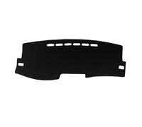 Funda salpicadero Compatible con Toyota para Corolla Axio Fielder E140/E150 2007-2013 Cubierta para Tablero De Automóvil Tapete para Parasol Alfombra Interior(Left Hand Drive,Black Black Edge)