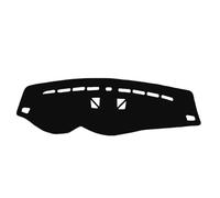 Funda salpicadero Para BMW Serie 3 E90 E91 E92 E93 Wagon 2006-2011 Cubierta Almohadilla Interior Tablero Automóvil Tapete Protector Alfombra(LHD Black With NAV)