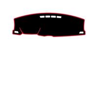 Funda salpicadero Para BYD Para Yuan Hasta 2024 2025 Auto Dash Mat Alfombra Capa Parasol Dashmat Pad Interior Car Dashboard Cover(Red LHD No HUD)
