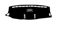 Funda salpicadero Para Ford Everest Ranger 2015-2021 Cubierta Tablero Automóvil Tapete Almohadilla Interior Parasol Protector Alfombra(LHD Black)