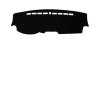 Funda salpicadero Para MG Para HS EHS PHEV 2018-2023 Alfombrilla Salpicadero Parasol Alfombras Anti-UV Cubierta Salpicadero Coche(LHD Black Polyester)