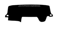 Funda salpicadero Para Toyota Para Hiace H300 GranAce Commuter 2019-2024 Cubierta Tablero Estera Salpicadero Alfombra Protectora Solar(RHD Red Edge)