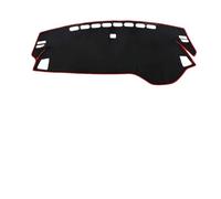 Funda salpicadero Parasol Para Tablero De Instrumentos Coche Para ODYSSEY 2022 2021 2023 2024 Anti-UV Alfombra Protectora(Rhd Red Edge)