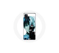 Funda Samsung Galaxy A21S Ken Kaneki Tokyo Ghoul Cara Mitad