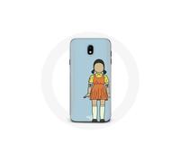 Funda - Samsung - Galaxy J5 2017 - Flexible - Protección - Muñeca Gigante de Squid Game