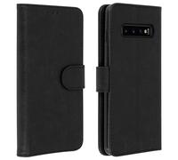 Funda Samsung Galaxy S10 Caso Cartera Soporte Negro
