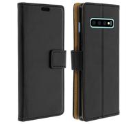 Funda Samsung Galaxy S10 Funda Cartera Protección Lámina Soporte Video - Negro