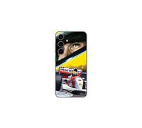 Funda Samsung Galaxy S24 FE F1 Ayrton Senna McLaren Legend Fórmula 1 Maniacase