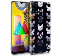 Funda Samsung M315 Galaxy M31 Transparente Perros - COOL