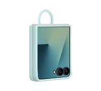 Funda Samsung Ring (Silicona) para Galaxy Flip7 Light Cyan