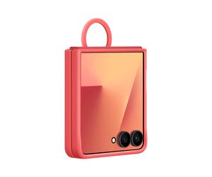 Funda Samsung Ring (Silicona) para Galaxy Flip7 Rojo