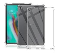 Funda Samsung Tab S5e 10.1 Crystal Clear PC Back TPU Bumper Protección contra caídas tecnología de absorción de impactos Cubierta protectora de biseles levantados para Samsung Tab S5e 10.1