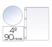 Funda Saro Pvc Cuarto Cuatro Taladros 90 Mc Cristal Caja De 100 Unidades