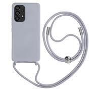 Funda semirrígida con Collar para Samsung Galaxy A53 5G 80cm violeta