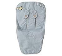 Funda Sila Bebé Universal + Cubre Arnés, Hipotérmica, Transpirable, Hipoalergénica e Hipersuave, Tejido trasero 3D, Solapa Engomada Superior (Beach)