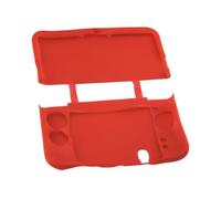 FUNDA SILICONA COMPATIBLE PARA NINTENDO NEW 3DS XL PROTECTOR CARCASA ROJA