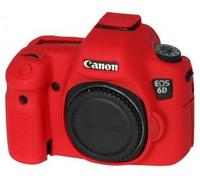 Funda Silicona Easycover para Canon EOS 6D Rojo