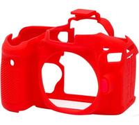 Funda silicona EasyCover para Canon EOS 80D roja