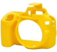 Funda silicona Easycover para Nikon D3500 Amarillo