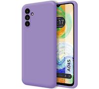 Funda Silicona Líquida Ultra Suave para Samsung Galaxy A04s Color Morada