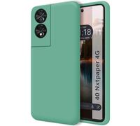 Funda Silicona Líquida Ultra Suave para TCL 40 NXTPAPER Color Verde